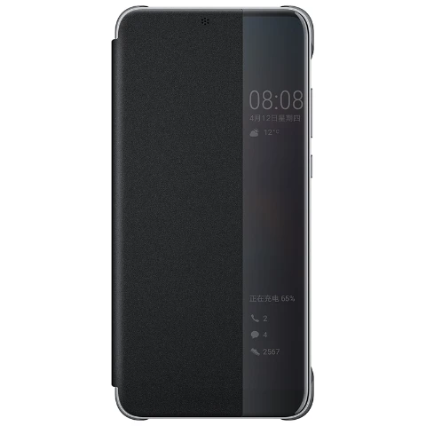 100% Официальный HUAWEI P20 Pro Чехол оригинальный Smart View Дело покрытие корпуса зеркало