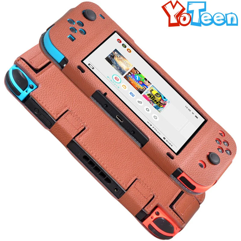 Роскошный чехол для nintendo Switch кожаный консоли Ретро Чехол из кожи|console bag|bag forbag bag |