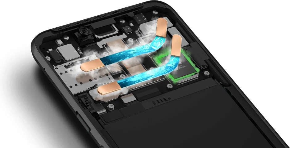 Xiaomi Black Shark Helo 8 Гб 128 ГБ игровой мобильный телефон Snapdragon 845 6,0" 18:9 полноэкранный восьмиядерный смартфон BlackShark
