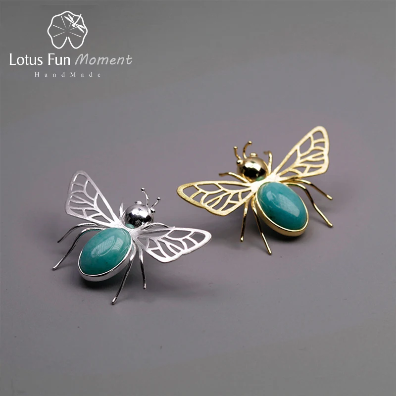 Женская ажурная бутоньерка Lotus Fun из серебра 925 пробы ручная работа|brooches for women|brooch