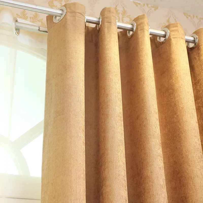 New Simple European Schneider Embroidery Shade Curtains for Living Dining Room Bedroom. | Дом и сад