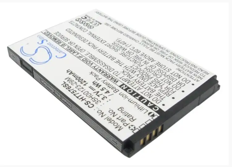 Аккумулятор Cameron Sino 1200 мАч для HTC 7 Pro T7576 35H00123 29M BA S550 аккумулятор