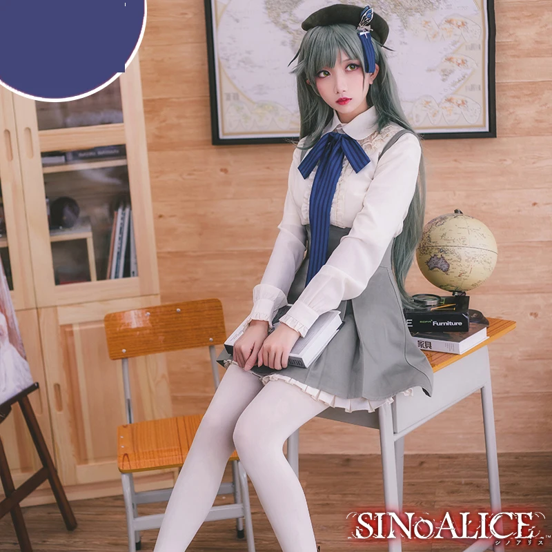 Новинка косплей-костюм SINoALICE Пиноккио Повседневное платье юбка униформа из аниме