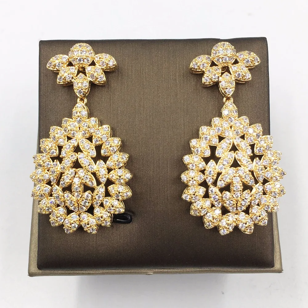 Новое поступление нигерийское модное дизайнерское золото африканские ювелирные