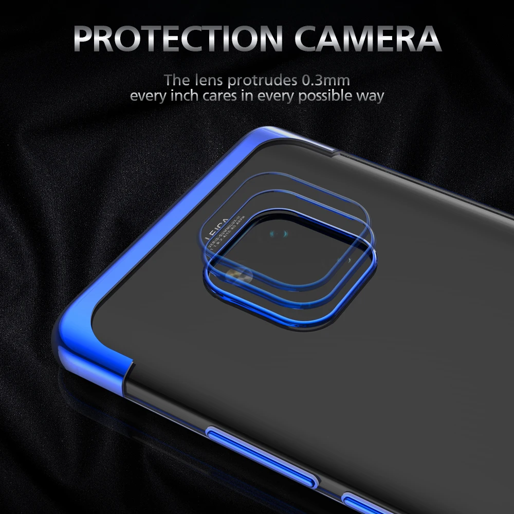 Чехол для телефона KEYSION из мягкого ТПУ Huawei Mate 20 Pro Ультратонкий Прозрачный