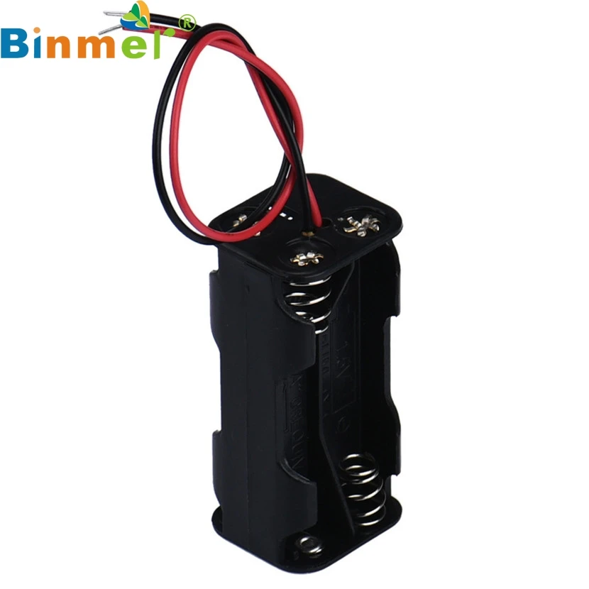Binmer AAA держатель аккумулятора/корпус/коробка для аккумулятора 2 слота 4 x батарея