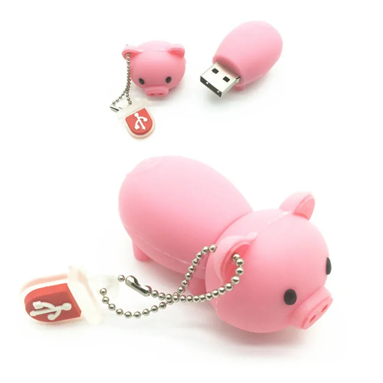 Usb флеш накопитель в виде свиньи 4 64 Гб|USB флэш-накопители| |