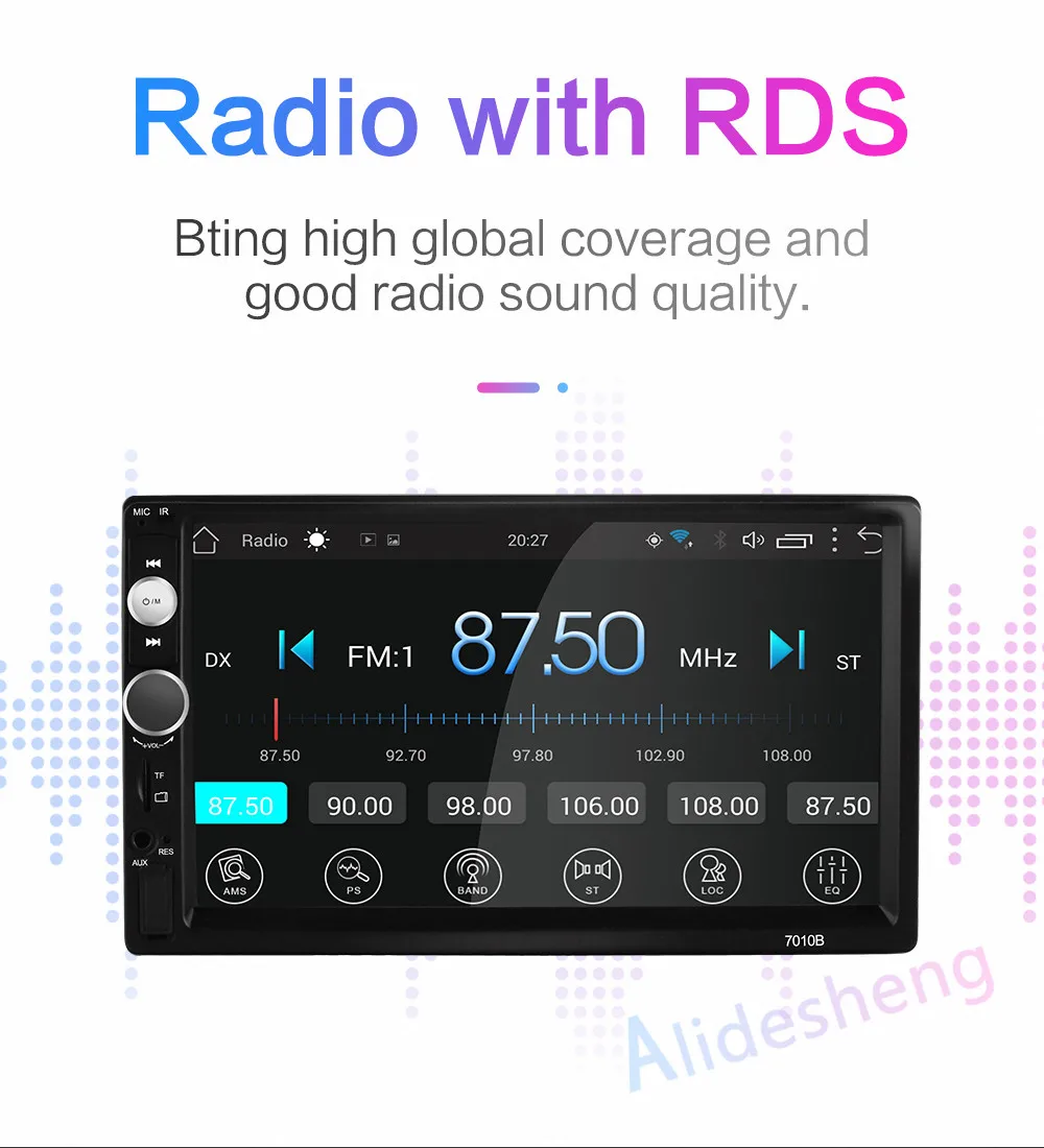 2din Android 2G ram 32G rom автомобильное радио gps навигация автомобильный мультимедийный плеер для hyundai Toyata Volkswagen Nissan Mazda VW Suzuki