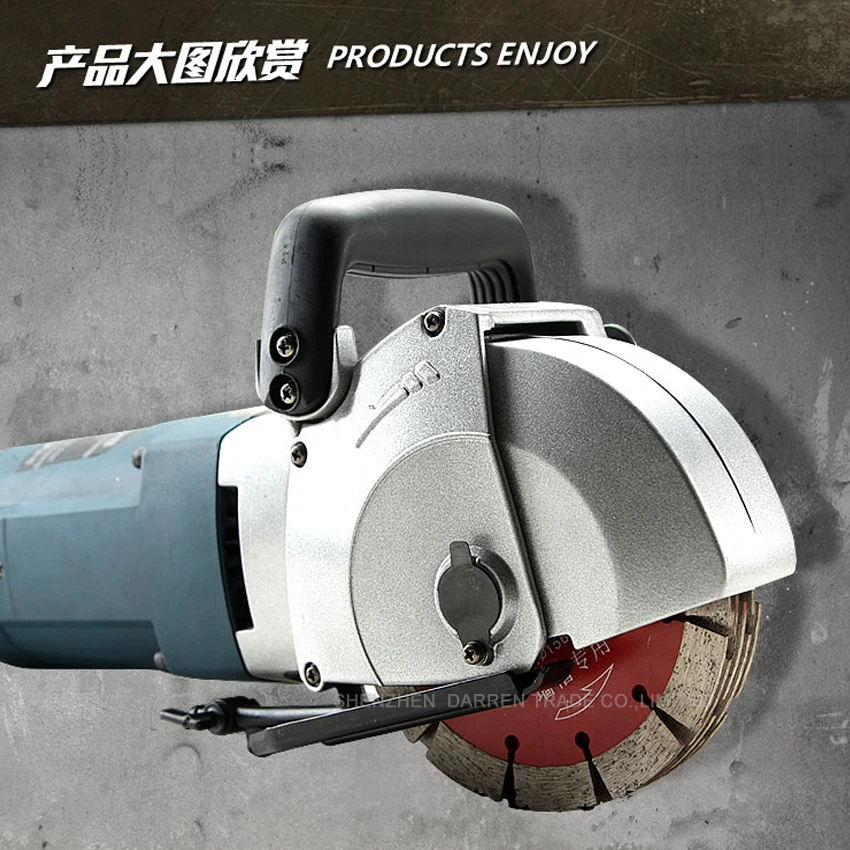 1 шт. для цементного пазового резака с автоматической пыльной сборкой украшения