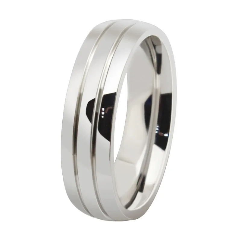 Vnox модные свадебные Кольца из нержавейки Женский Мужской Promise Ring Цирконий пара