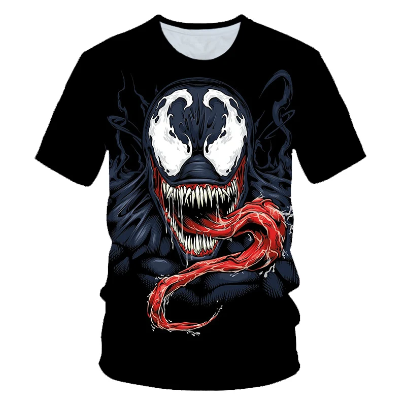 Оригинальная детская футболка с объемным принтом We Are Venom Superhero комиксов для