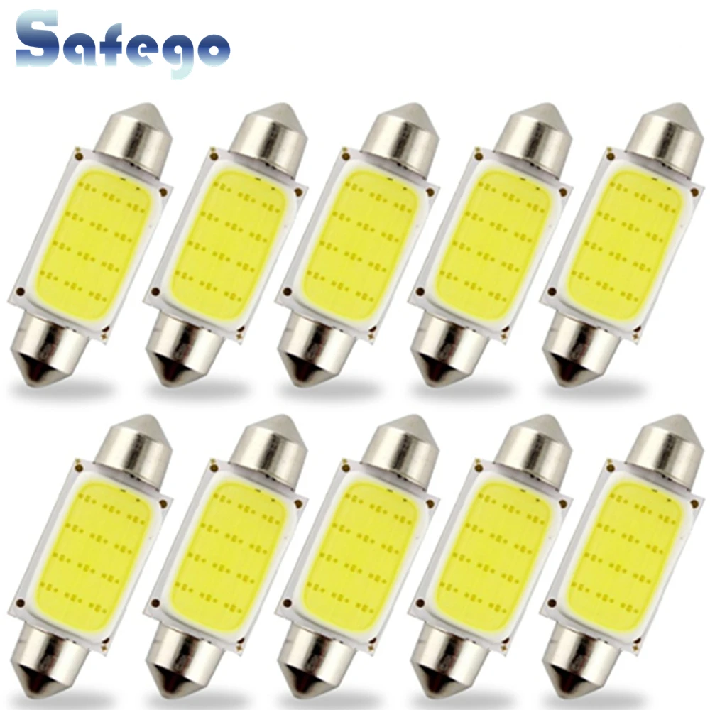 Светодиодные лампы-фестоны Safego C5W 2 шт. 31 мм 36 39 41 м 42 12 В | Автомобили и мотоциклы