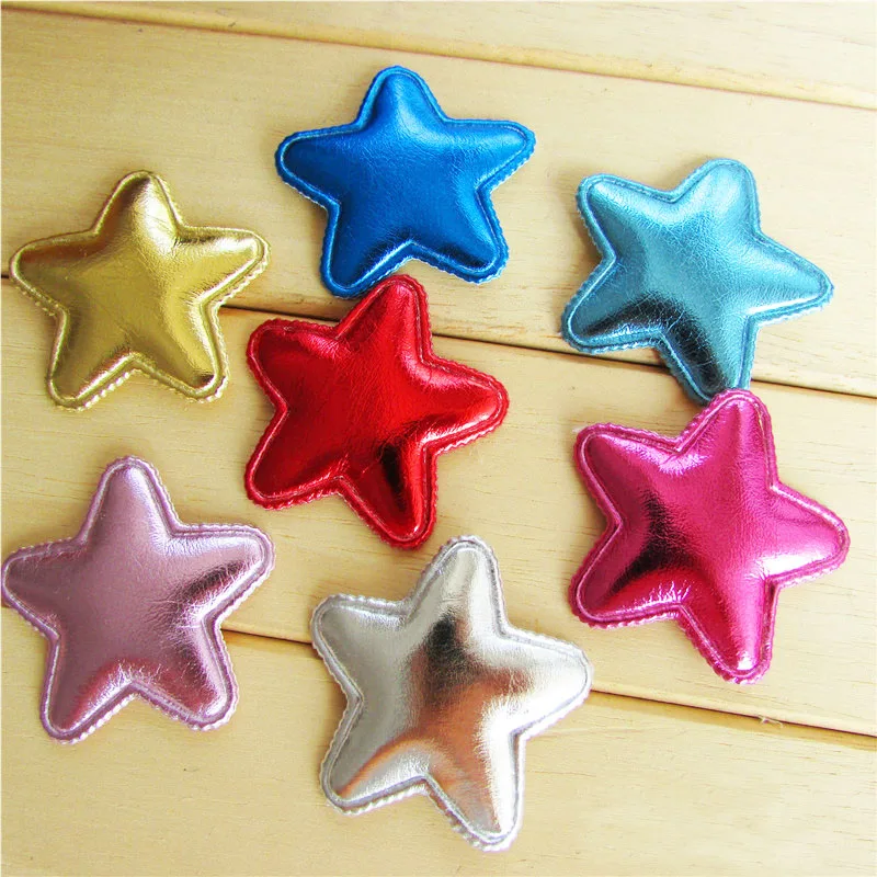 100 шт./лот зажимы для волос из искусственной кожи домашних животных Новый дизайн