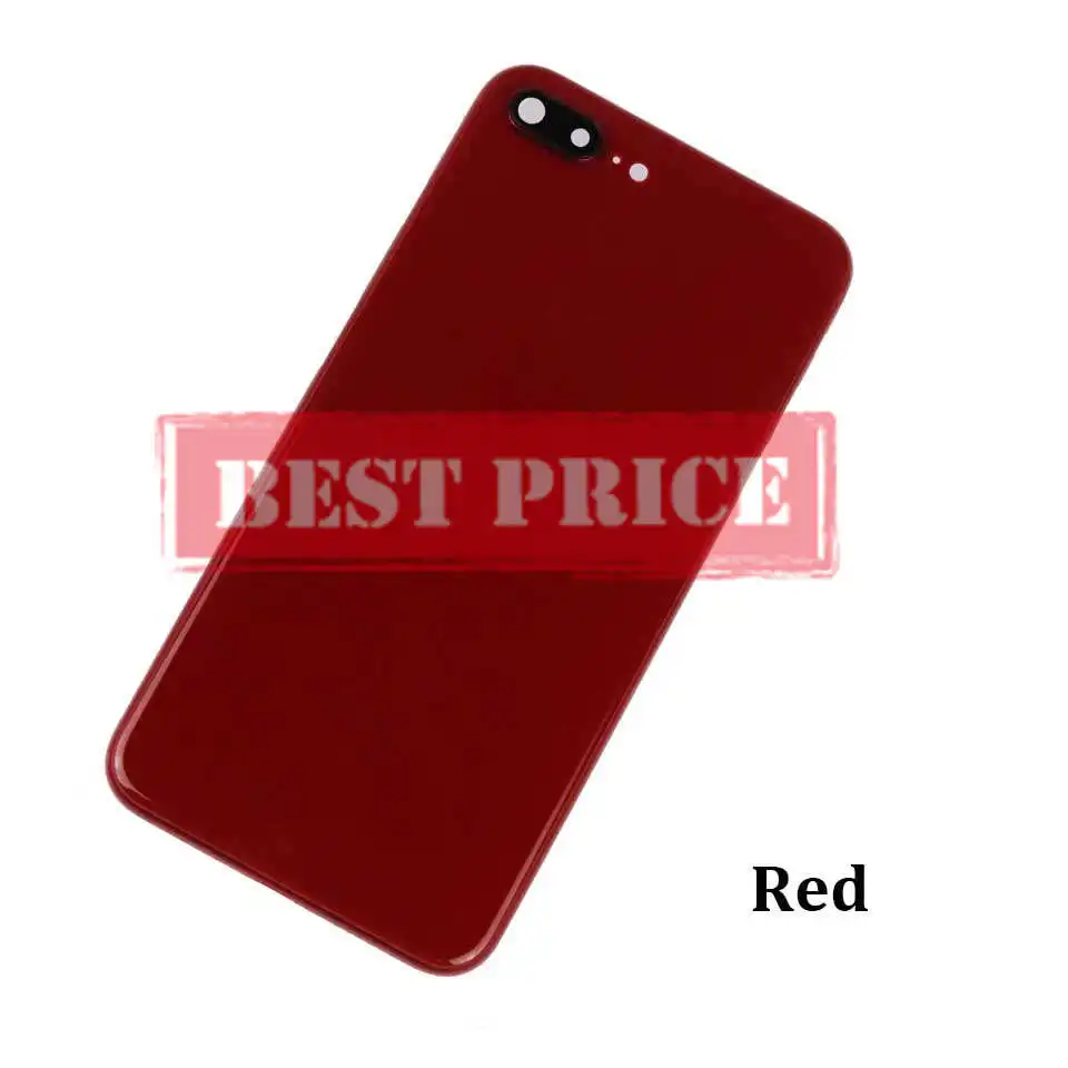 Высокое качество задняя крышка для iphone 8 8G 8 Plus задняя средняя рамка Шасси Полный Корпус в сборе крышка батареи с гибким кабелем - Цвет: 8P Red No vibrator