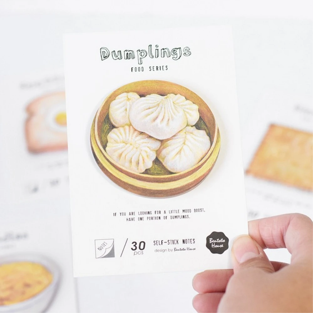 Японские Мультяшные пищевые закуски печенье тосты лапша пельмень наклейки