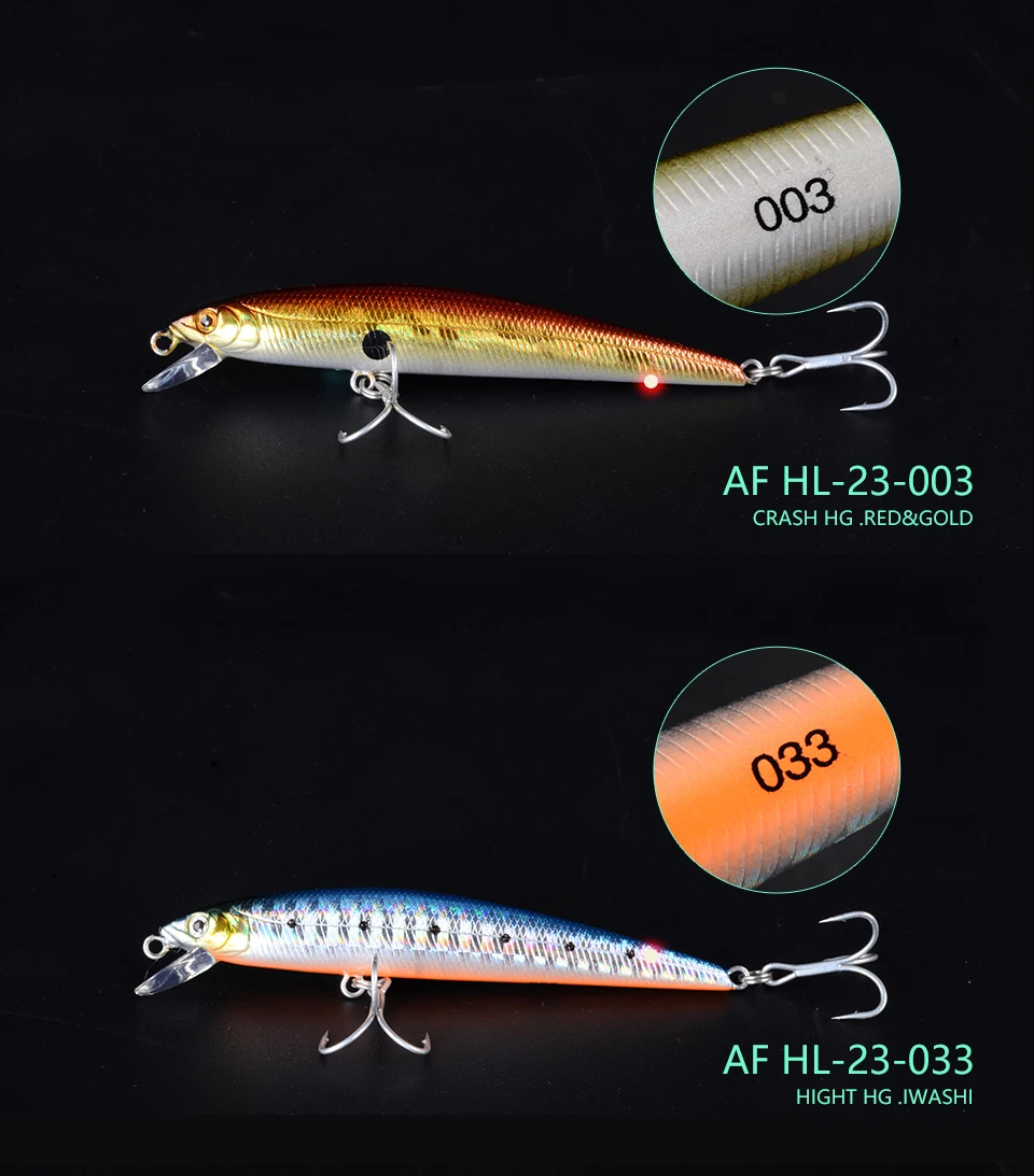 ANYFISH RV MINNOW 80F плавающая приманка для рыбалки 8 см 5,4 г жесткая приманка с 2 рыболовными крючками глубина погружения 0,4-0,6 м воблер