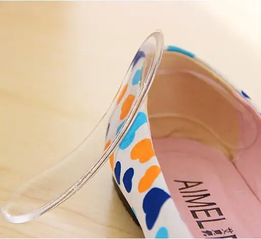 Тефлоновые силиконовые стельки для заднего каблука 10 пар|padded insoles|gel cushioninsoles arch |
