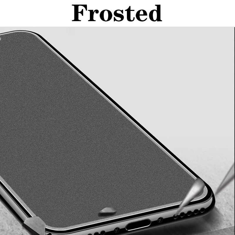 LoliHippo Полноэкранный протектор из закаленного стекла для iPhone 6 6s 7 8 X IPhone Plus XS MAX