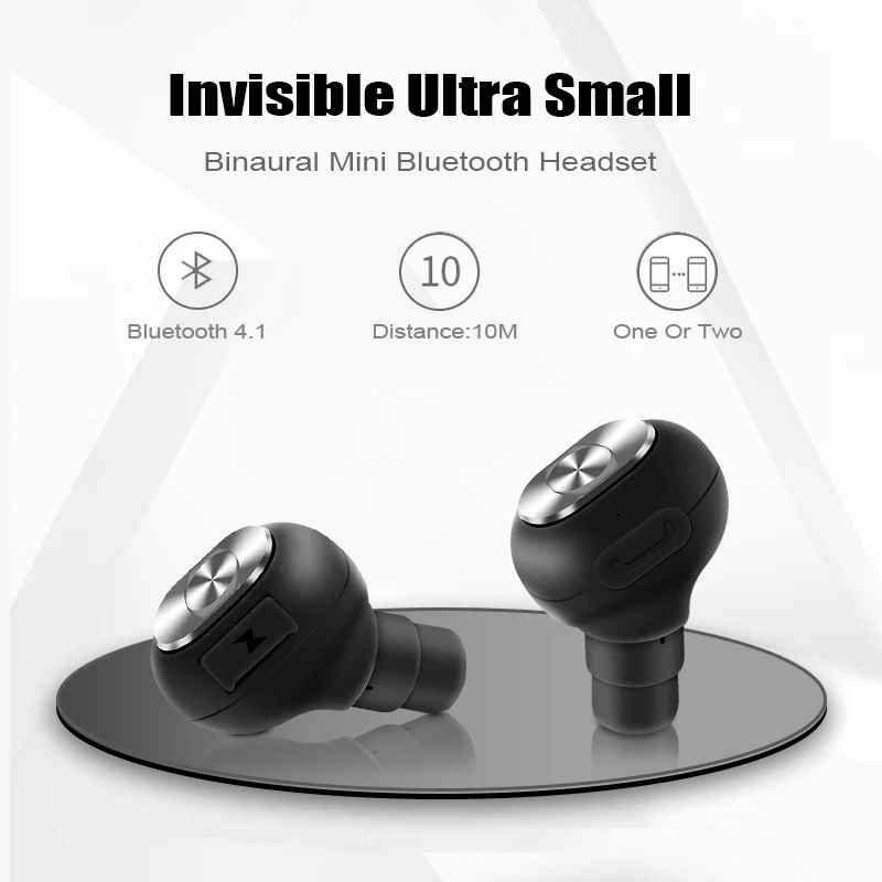 M &amp J F06 наушники-вкладыши TWS 2 предмета Bluetooth наушники мини Invisibl гарнитура двойной