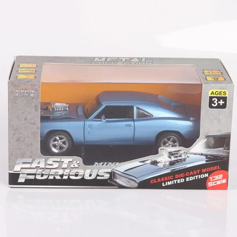 blue 17 см 1:32 Масштаб 4 цвета металлический сплав 1970 Dodge зарядное устройство быстрая модель автомобиля оттягивать назад литые автомобили игрушки для детей - Цвет: blue