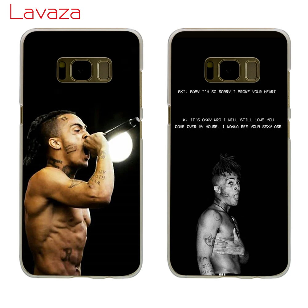 Твердый чехол для телефона Lavaza XXXTENTACION &amp Lil с открытым носком Samsung Galaxy A10 A30 A40 A50 A70