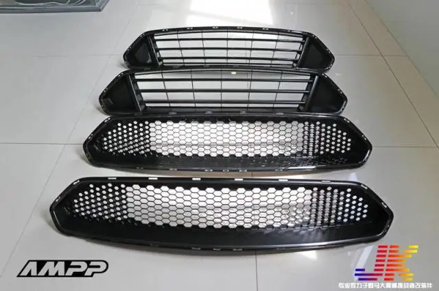 Подходит для FORD mustang 2018 AMPP Grille2018 2 3 5.0L гриль из углеродного волокна гоночных