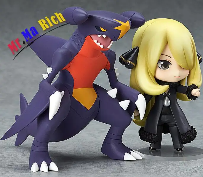 10 см 2 шт./компл. Cynthia Garchomp фигурка игрушка Рождественский подарок|Игровые фигурки