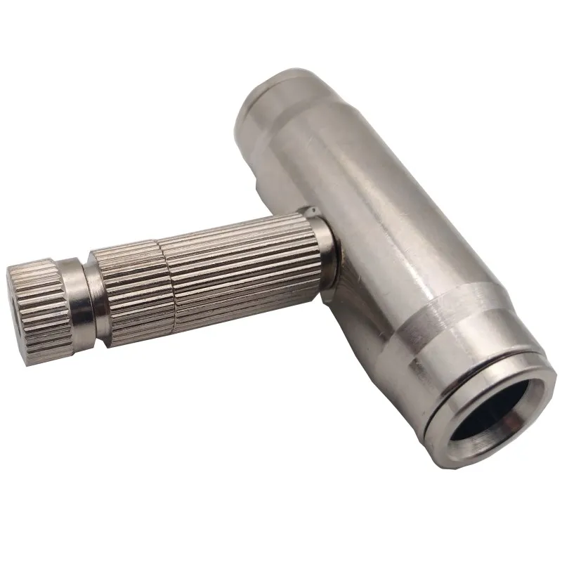 

S066 High pressure 9.52mm quick union slip lock hose connector for spray fog system,anti-drip fine mist nozzle