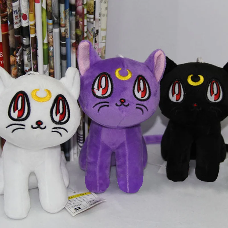 18cm Sailor Moon Japanese Anime Plush Stuffed Toys Baby Kids Children Soft Gift Hanging Dolls | Игрушки и хобби