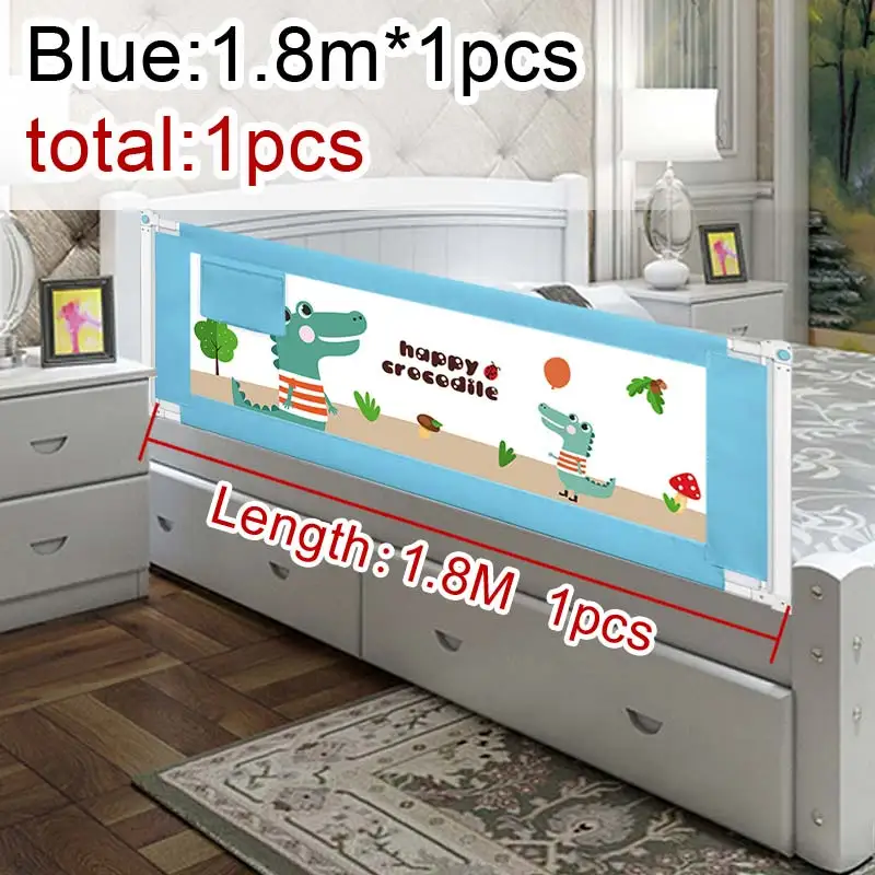1.8m IMBABY ограждение для детской кроватки детский манеж - Цвет: 1.8m