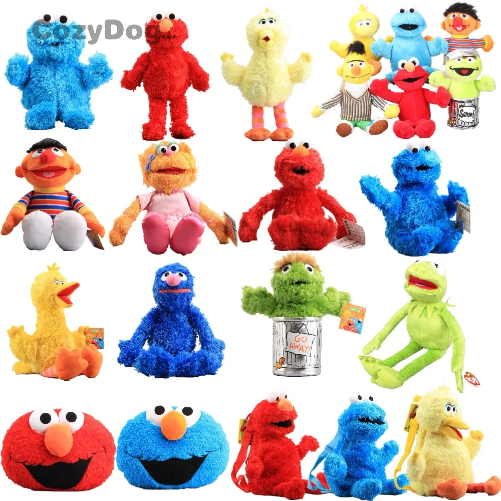 Фигурка Улица Сезам плюшевые куклы набивные животные Elmo печенье монстр большая