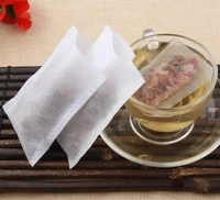 1000pcslot non woven fabrics heat sealing empty tea bags for tea pot tisanes relish teabags filtering herb loose tea