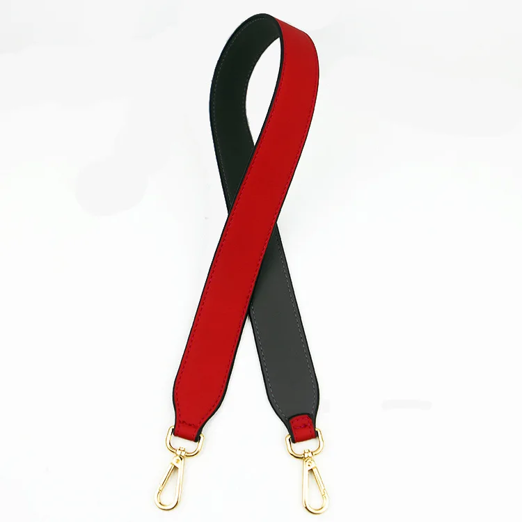 red black 102cm Брендовая дизайнерская женская сумка, декоративный ремень, плетение радуги, Змеиный леопард, 30 цветов, из искусственной кожи, широкий двусторонний ремень, сумка, аксессуары - Цвет: red black 102cm