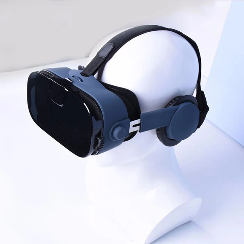 Новый дизайн виртуальной реальности 3D VR коробка с наушниками для смартфонов 4 0
