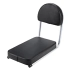 Заднее сиденье для велосипеда, подлокотник для заднего велосипеда, детская переноска, заднее сиденье для велосипеда, черныйкоричневый