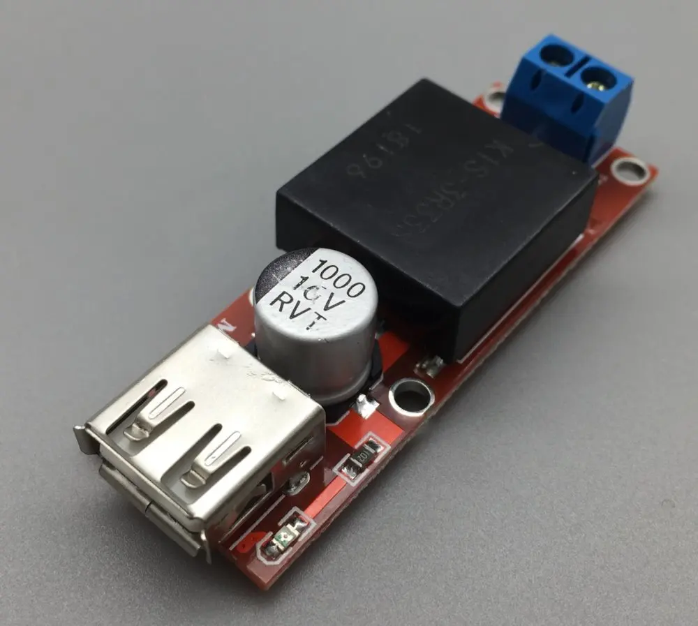 10 шт. 5 В выходной USB-преобразователь постоянного тока 7-24 в 3 А понижающий модуль