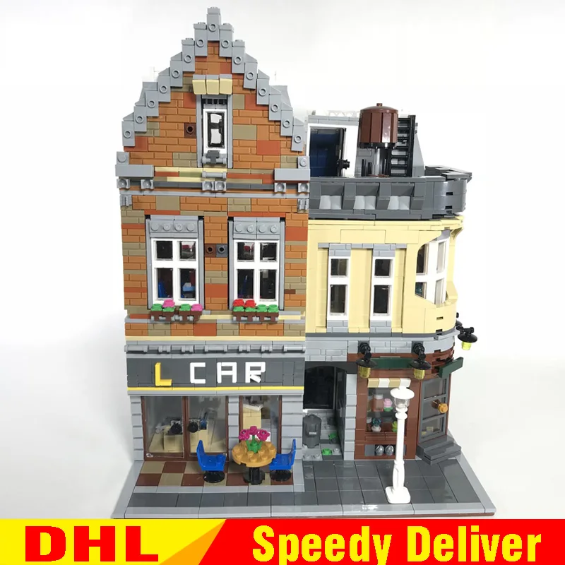 LP 15034 оригинальные наборы MOC новый строительный городской набор строительные