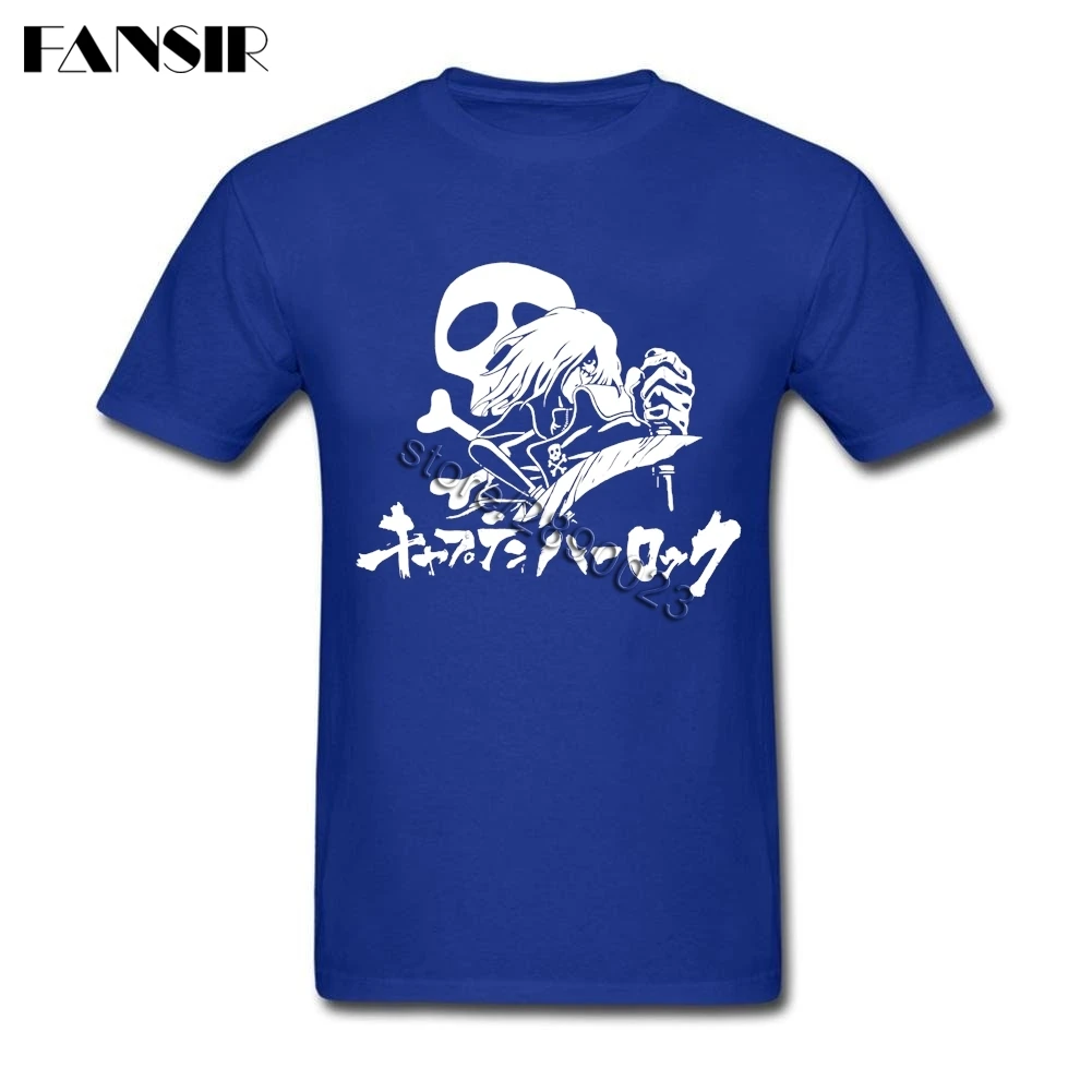 Captain Harlock футболка с короткими рукавами для мальчиков Простая Стиль Camisetas