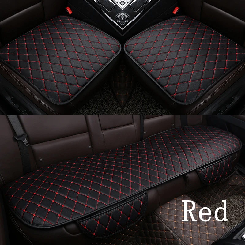 Waterproof Four Seasons General Non-slip PU Leather Backless Car Seat Cover for Auto Cushion Protection Mat | Автомобили и