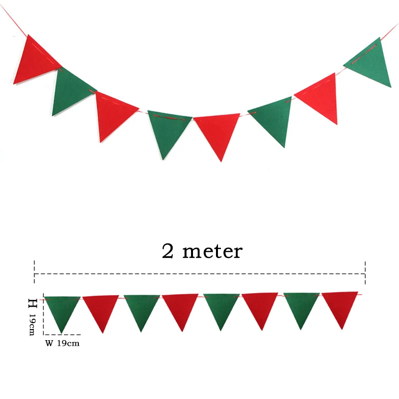 Новогодние украшения для 2019 года носки с изображением лося флаги висячие