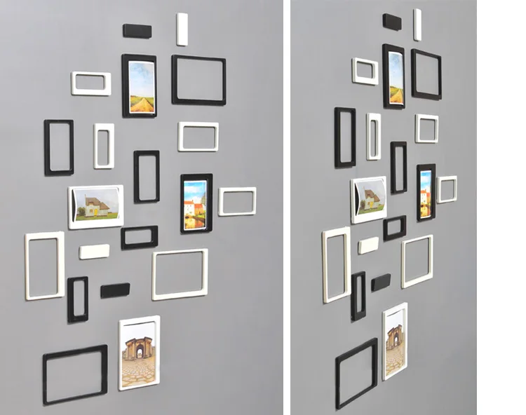 Креативное украшение милая фоторамка Прямоугольная Фоторамка на стену в форме