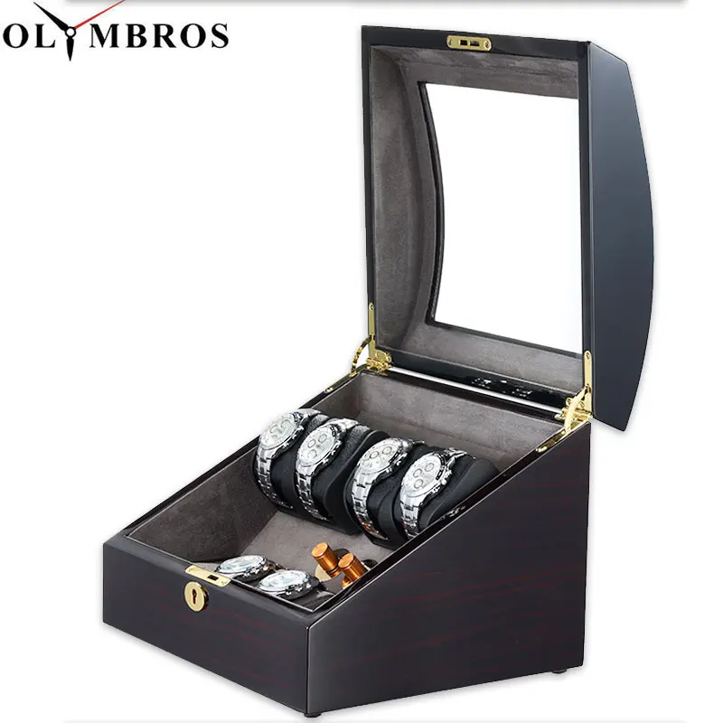 Автоматические заводчики часов Box держатель EU/US/AU/UK Тип автоматический