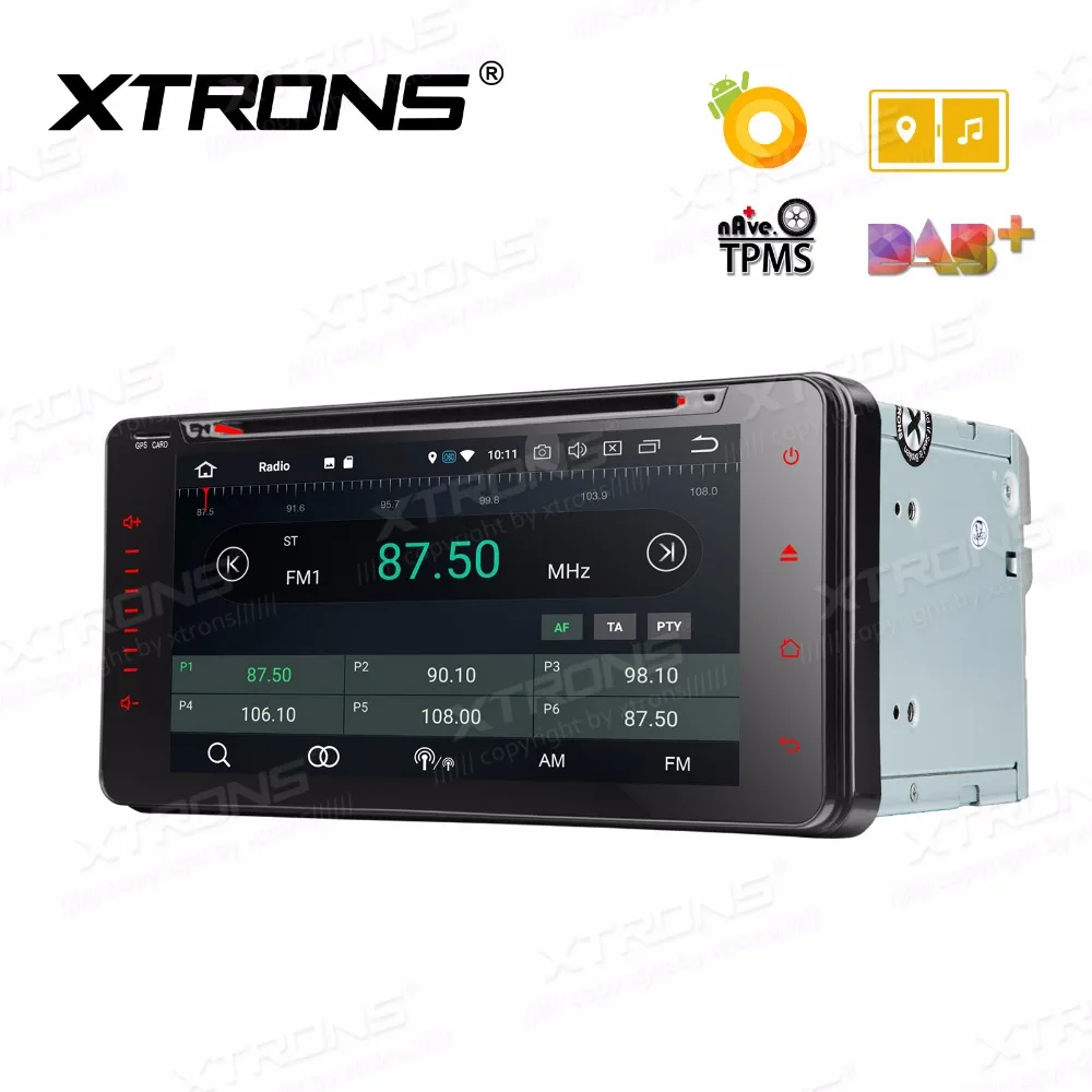 XTRONS 2 Din 6 95 ''android 8 0 Octa Core dvd плеер для автомобиля радио gps навигации Toyota RAV4 Corolla Vios