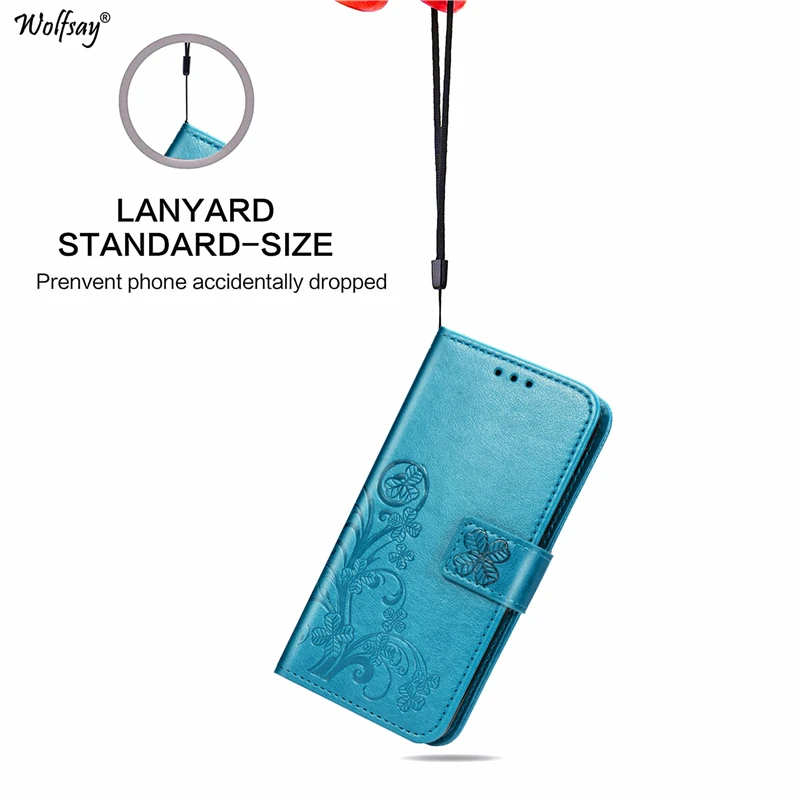 Чехол бумажник для LG Q60 чехол с магнитной застежкой кожаный полной защитой