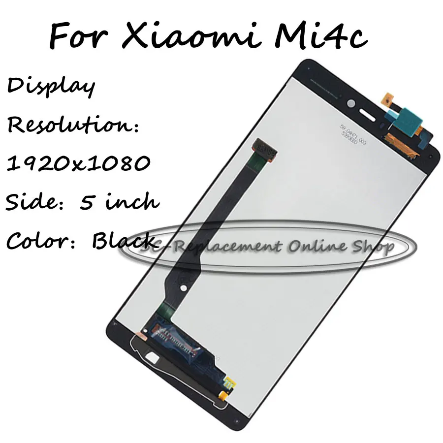 ЖК-дисплей + TP Для XIAOMI 4C MI4C M4C MI с сенсорным экраном дигитайзер замена смартфона |
