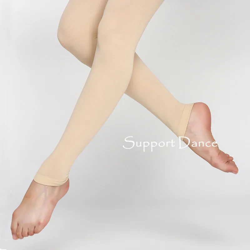 Children Adult Ballet Footless Tights With Waistband And Cotton Gusset Girls Women Soft Elastic Collant DBT18|footless tights|tight tightscotton