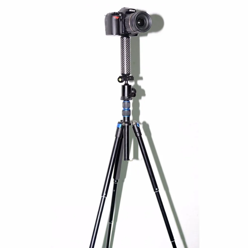 Fantaseal 3K T800 углеродное волокно Камера Ручка Стабилизатор для GoPro остающийся на