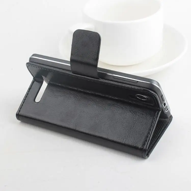 Luxury PU Leather Flip Cover Case for Explay Tornado Stand High Quality Book Card Slot Phone Cases | Мобильные телефоны и