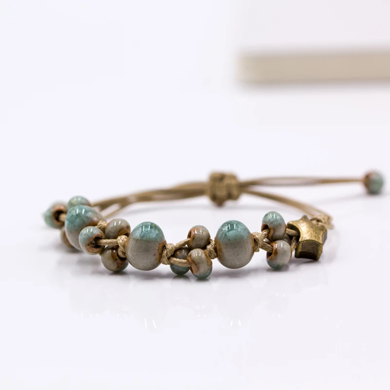 Женский керамический браслет ручной работы в ретро стиле #1101|bracelet bracelet|bracelet