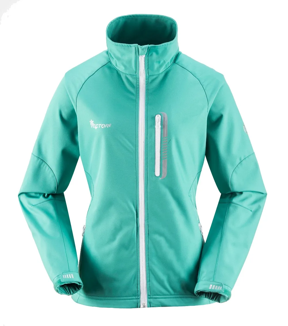 Light green ВЕКТОР Softshell Куртка Женщин Открытый Ветрозащитный Водонепроницаемый Куртка Отдых Туризм Куртки Windstopper Мягкая Оболочка Женщина 60009 - Цвет: Light green